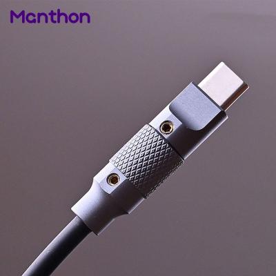 China Type-C Type-C Metal Connector Type Kelowna Usb Socket Metal C Shell Data Cable Customized USB-C For Mechanical Keyboard for sale