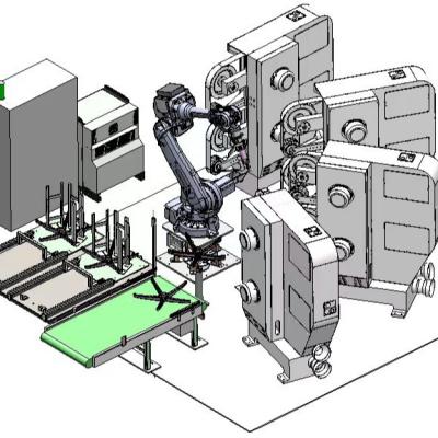 China Grinding and Polishing Made In China Foshan Automatic Robotic Stainless Steel Dish End Surface Grinding Polishing Machine for sale