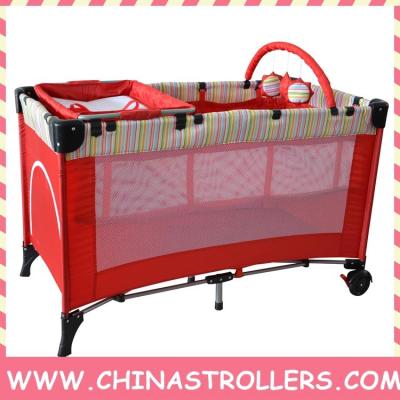 China New Europen Design Baby Playpen Simple Baby Crib With Great Price for sale