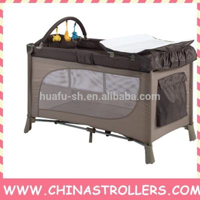 China Europen Baby Playpen Single Multifunctional Europe Baby Cradle Bed With CE Certificate for sale