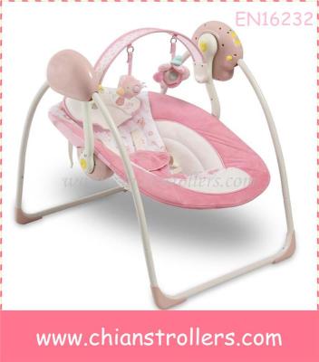 China New Music Baby Swing Electric Rocking Chair EN71 EN16232 64*54*72cm for sale