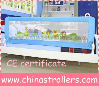 China Plastic Steel Cloth Baby Safety Bed Guard Rail for sale