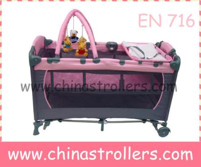 China Plastic Playard/Travel Crib/Baby Playpen for sale