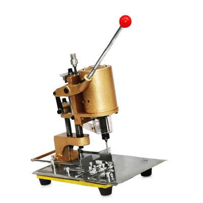 China Paper / Cardboard Punching Semi-automatic Paper Hole Drilling Machine Tools Punch Paper Drill Sharpening for sale