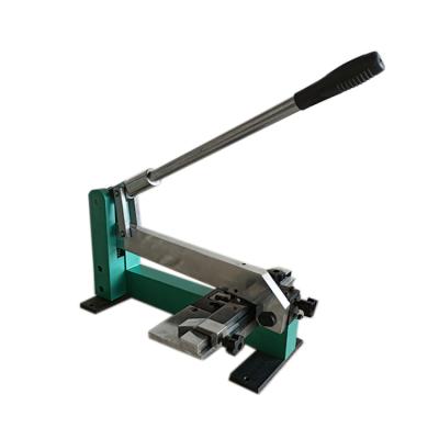 China High Efficient Manual Steel Rulers Hand Puncher Die Punching Machine Cuting Ruler Tool for sale