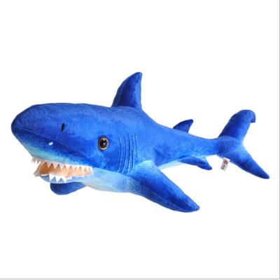 China Custom Stuffed Soft Plush Shark Stuffed Toy Shark Sea Animal New Shark for sale