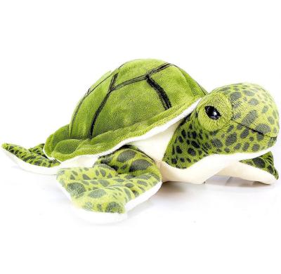 China Cute Stuffed Plush Toys Big Simulation Turtle Eyes Turtle Sea Animals Cartoon Turtle for sale