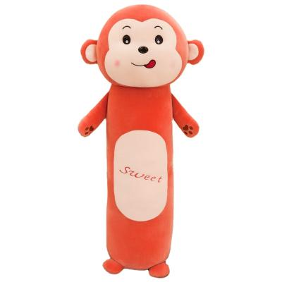 China Best Selling Plush Cartoon Stuffed Toy Band Pillow Big Sleep Pillow Cylindrical Pillow for sale