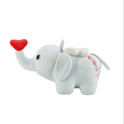 China Wholesale Cheap Colorful Stuffed Plush LOW MOQ And Stuffed Baby Elephant Toys With Big Ears Soft Toy Plush Elephant for sale