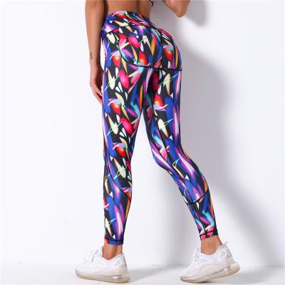 China Breathable Colorful Woman Gaiters Yoga Quick Dry Pants Sweat Removal White Gaiters For Women Printed Gaiters For Women for sale