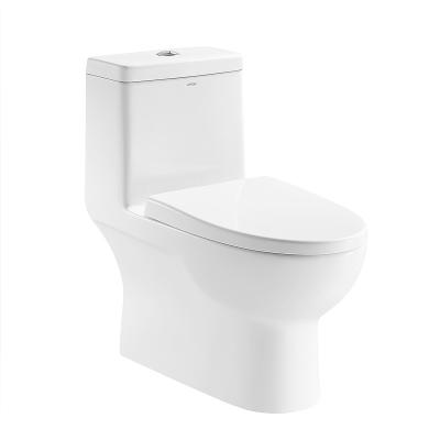 Chine Piège blanc bordé ovale 305mm de la toilette 3.5L S d'une seule pièce à vendre