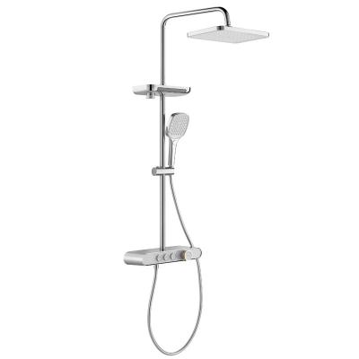 Cina Contemporary Wall Mounted Hand Shower Mixer Set in vendita