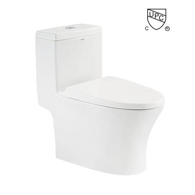 China Ceramische zetel 705×370×712mm van het enig stuktoilet voor Badkamers Te koop