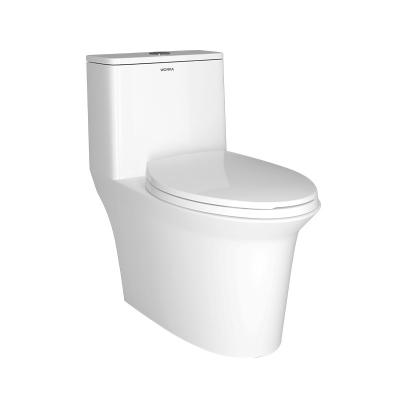 Cina Serbatoio di acqua di un pezzo ceramico smarrito Closestool a livello della sciacquone del bagno 300mm Siphonic della sciacquone in vendita