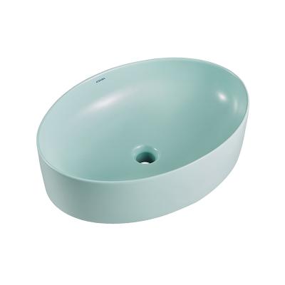 China ARROW Modern Vanity Basin 540x380x140mm Colourful Ceramic Glazed for sale