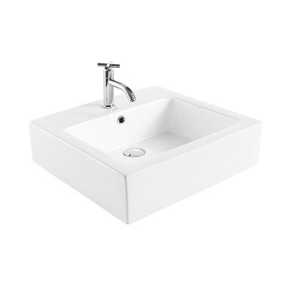 China ARROW AP474 Counter Top Basin , Sanitary Ware Rectangle Shape Wash Basin for sale