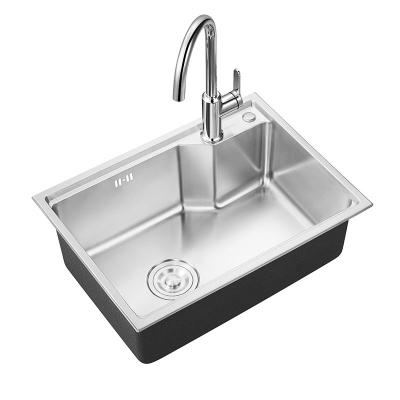 China Solo lavabo del cuenco de ASC1L5801 Undercounter cepillado con desbordamiento en venta