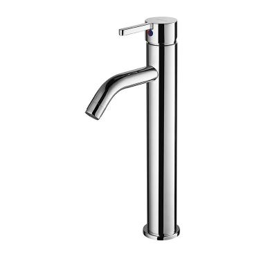 China Basin Mixers High Basin Faucet Lavatory Washbasin Mixer Faucets Brass Washroom Bathroom WC for sale