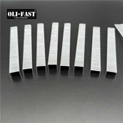 China Flat Crown 20ga T50 Staples, A11/8mm Galvanized Staples for sale