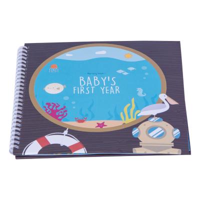 China Kids Study Notebook Custom Printing A5 Notebook Organizer Planner Daily Weekly Monthly Spiral Paper Notebook Printing Canton New Color for sale