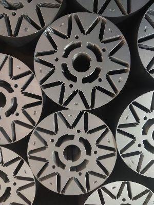 China Motor Laminated Stator Rotor Ac Spindle Motor Silicon Steel Core for sale