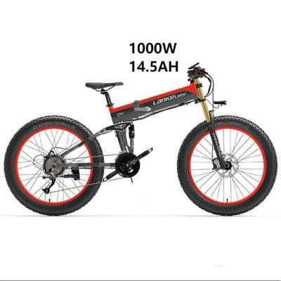 China Foldable Alloy 1000W 48V Smart E Bike Drop Shipping Mountain Bike Eu Warehouse 14.5AH Lithium Battery Aluminum Electric Bicycle 55KM/H for sale