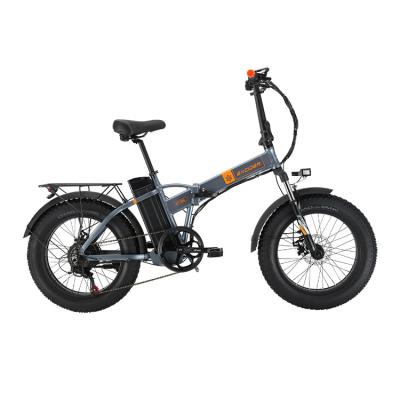 China 2022NEW 1000W 20 inch fat tire aluminum alloy motor CE electric bicycle folding bike 48v 13ah lithium battery e bike electric snow bike for sale