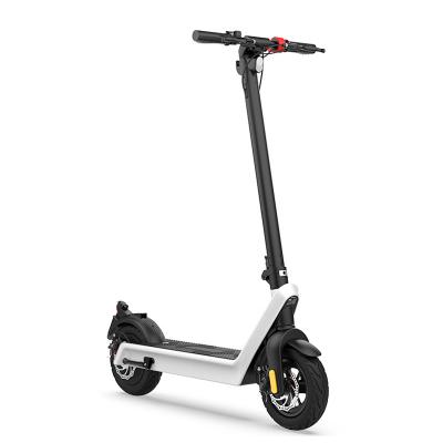 China Fashion Unisex Folding Home Delivery Aluminum Alloy e Scooter 36V 500W Adult Scooter 10 Inch Tire 40KM/H Smart Electric Scooter for sale