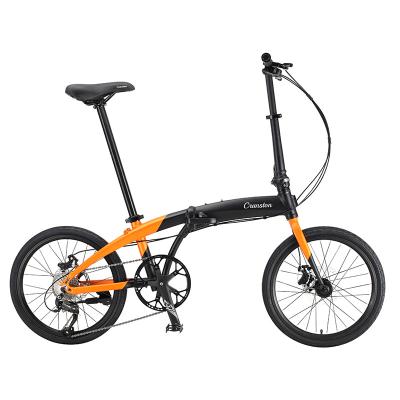 China High Quality 2022NEW Mini 20 Inch 9 Speed ​​Speed ​​Folding Bike Wholesale Steel Folding Bike Disc Brake Adult Folding Bike for sale