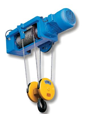 China Critical Lift Custom Foot Mounted Twin Hook Wire Rope Hoists SH Fixed for sale