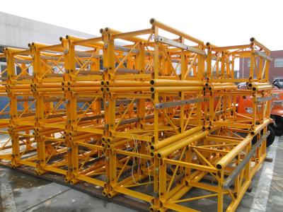 China Mast Section Vertical Building Construction Material Hoist, Cage Hoists 1508*650*650 2T for sale