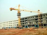 China Tower Crane Including Height Limiter, Weight Limit Max. Lifting capacity: 6ton for sale