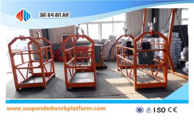 China ZLP800 Rope / Cable Window Cleaning Platform Gondola Cradle With Hoist LTD8.0 for sale