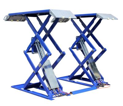 China Powered Aerial self propelled elevating work platforms , aircraft work platforms 200KG for sale