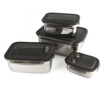 China BMA Modern Multi-size Stainless Steel Kitchen Food Storage Containers for sale