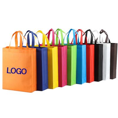 China Custom Logo Nonwoven Bags Reusable Personalized Eco - Friendly Durable Nonwoven Shopping Bags for sale