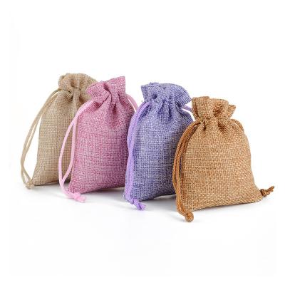 China 2022 Recyclable Hot Selling Eco - Friendly Cotton Bag 7*9cm Drawstring Storage Cotton Bag for sale