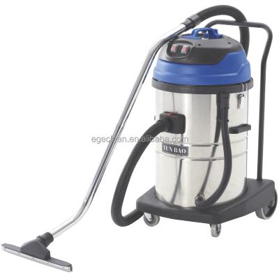 China 70L Industria Car Wet And Dry Vacuum Cleaner For Hotel Workshop Factory Shop Office Cleaning for sale