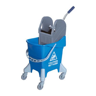 China 31L Large Capacity Squeeze Mop Bucket Wringer Mop Bucket Cart Viable Cleaning Buckt For Kitchen for sale