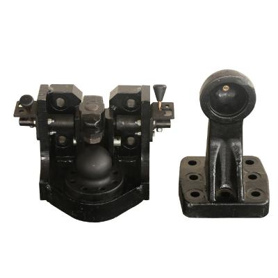 China Trailer Parts Eye Coupler Trailer Hitch Towing Draw Bar Coupling with 140 KN Towing Capacity for sale