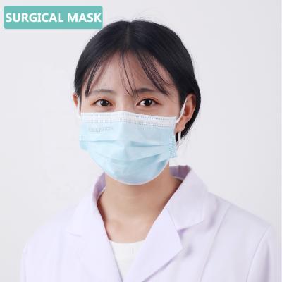 China Best Comfortable Fit Wholesale Surgical Disposable Pouch Face Mask Medical Grade EO Sterile Surgical Mask 3ply for sale