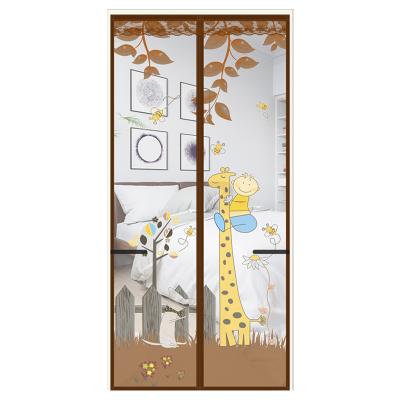 China Modern Anti Mosquito Magnetic Velcro Summer Household Screen Door Magnetic Door for sale