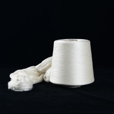 China HGSS 100% mulberry material spun silk yarn 80nm/2 for weaving and knitting for sale