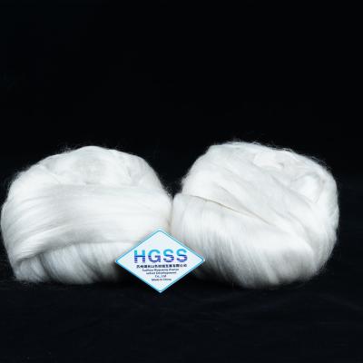 China Unique Design Hot Sale 100% Natural White Mulberry Silk Fiber for sale