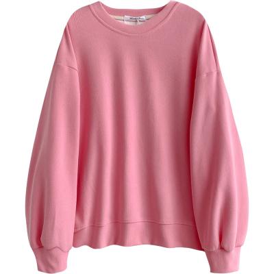 China Factory direct sale QUICK DRY printed cropped women long sleeve sweatshirt for sale