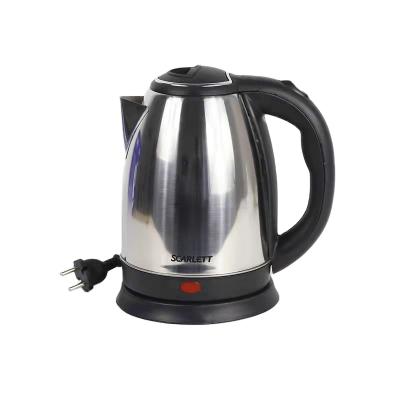 China 360 Degree Glass Water Jacket Kettle Stainless Steel Industrial Whistling Electric Kettle Rechargeable Bottom Rotating Water Kettles Electric Teapots for sale