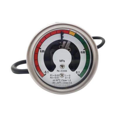 China 63mm Corrosion Resistant SF6 Gauge Gas Density Monitor Measuring Instrument Sf6 for sale