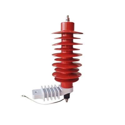 China Ceramic Silicone Rubber Substation Lightning Arrester Electrical Switchgear Suppliers 10kv 35kv 110kv 220kv for sale