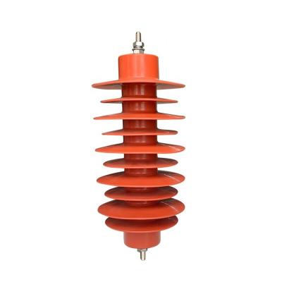 China Silicone Rubber Polymer Type 40kva Dscharge Arrester Surge 35kv YH10W-3 Protection for sale