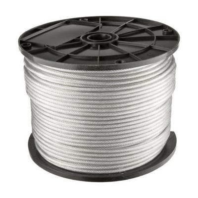 China Heat resistance galvanized steel wire rope carbon steel wire rope stainless steel wire rope with good price for sale